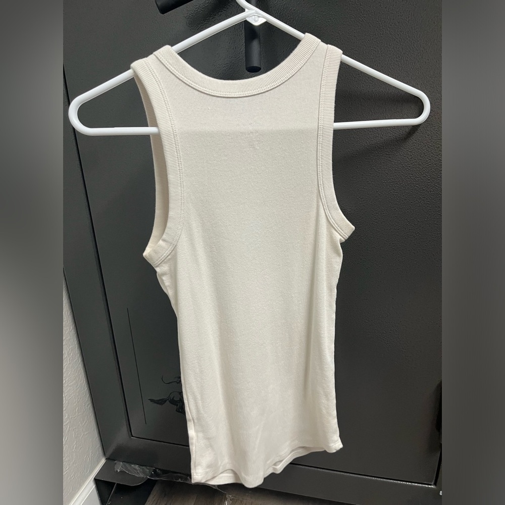 White tank top.  Womens small.